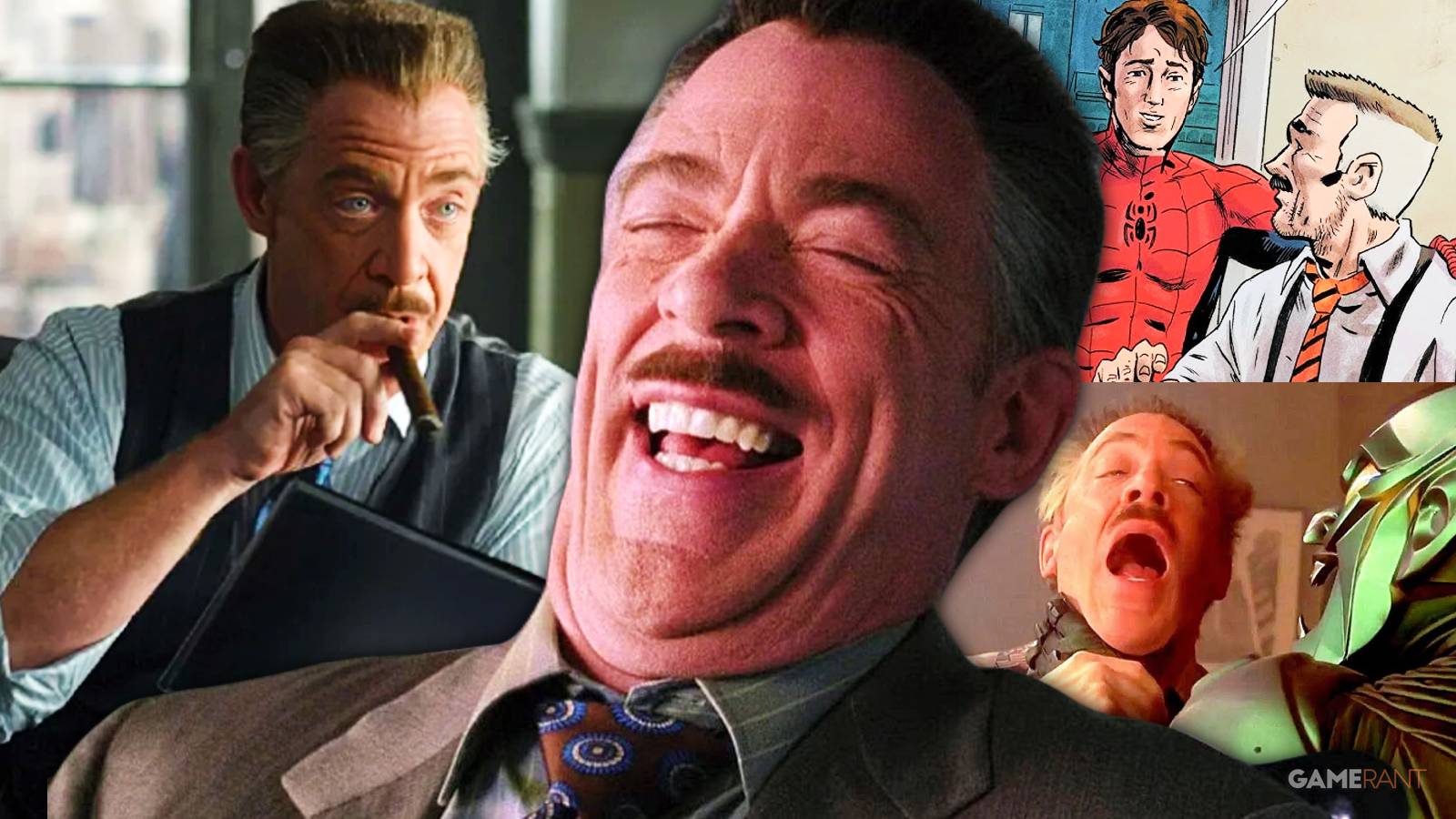 jk simmons as j jonah jameson in spider-man
