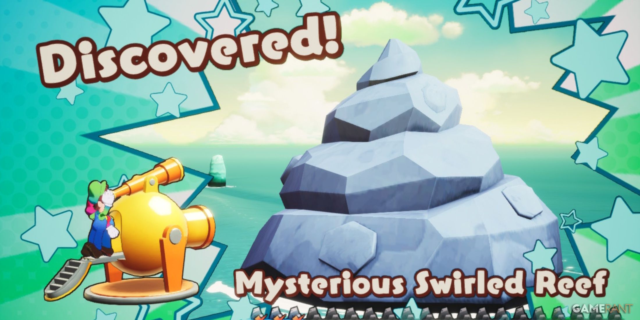 Discovery of Mysterious Swirled Reef in Mario & Luigi: Brothership