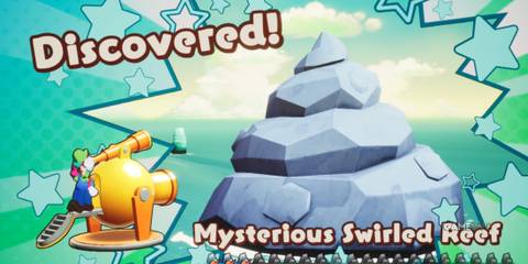 Discovery of Mysterious Swirled Reef in Mario & Luigi: Brothership