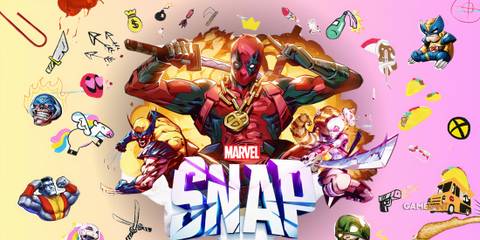 the deadpool's diner event cover art in marvel snap.