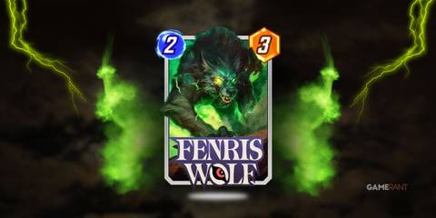 fenris wolf card in marvel snap.