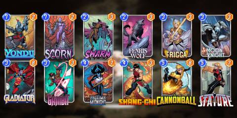 the best deck for fenris wolf in marvel snap.