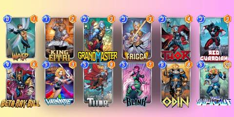 the best deck for king eitri in marvel snap.