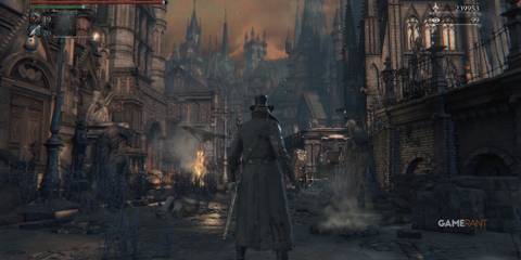 10 Great Horror Games With No Sequel Player is close to enemies on the streets of Yharnum