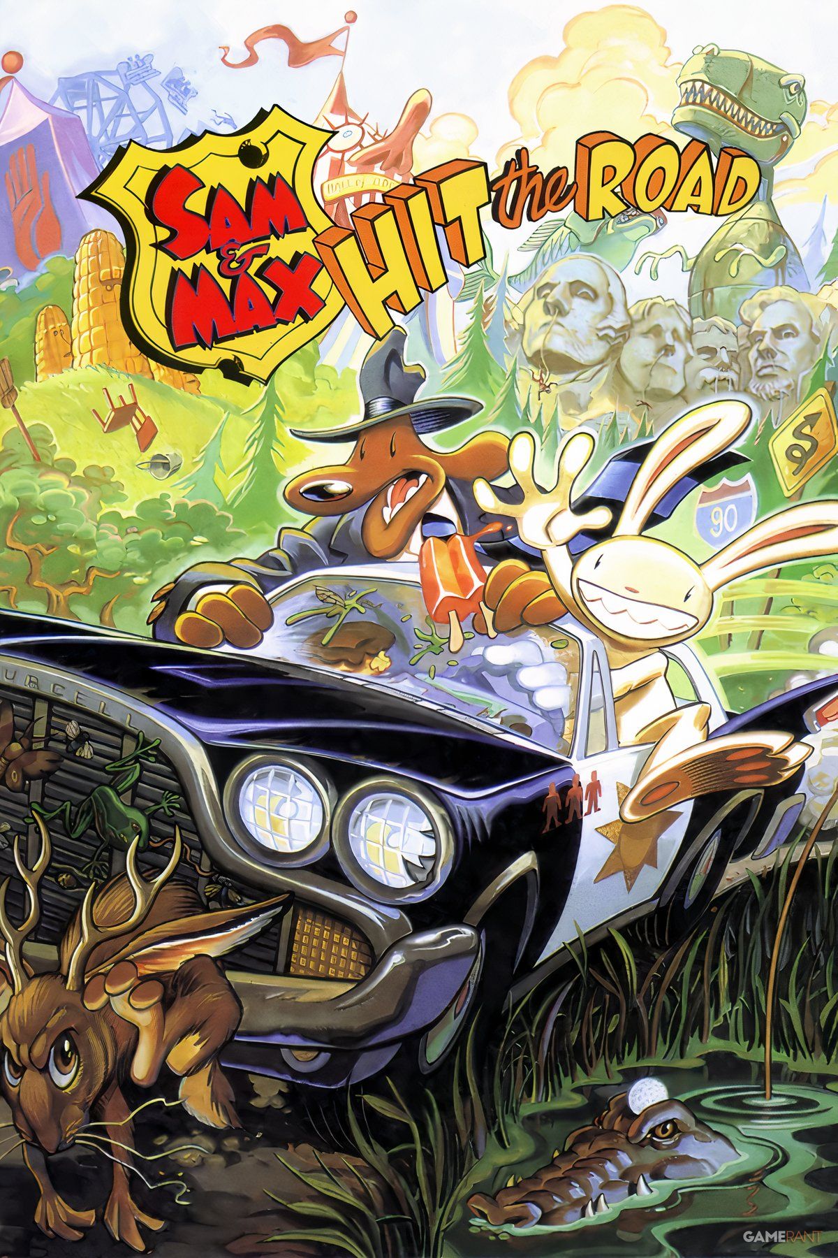 Sam & Max Hit The Road Tag Page Cover Art