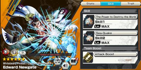 One Piece Bounty Rush Supporter Edward