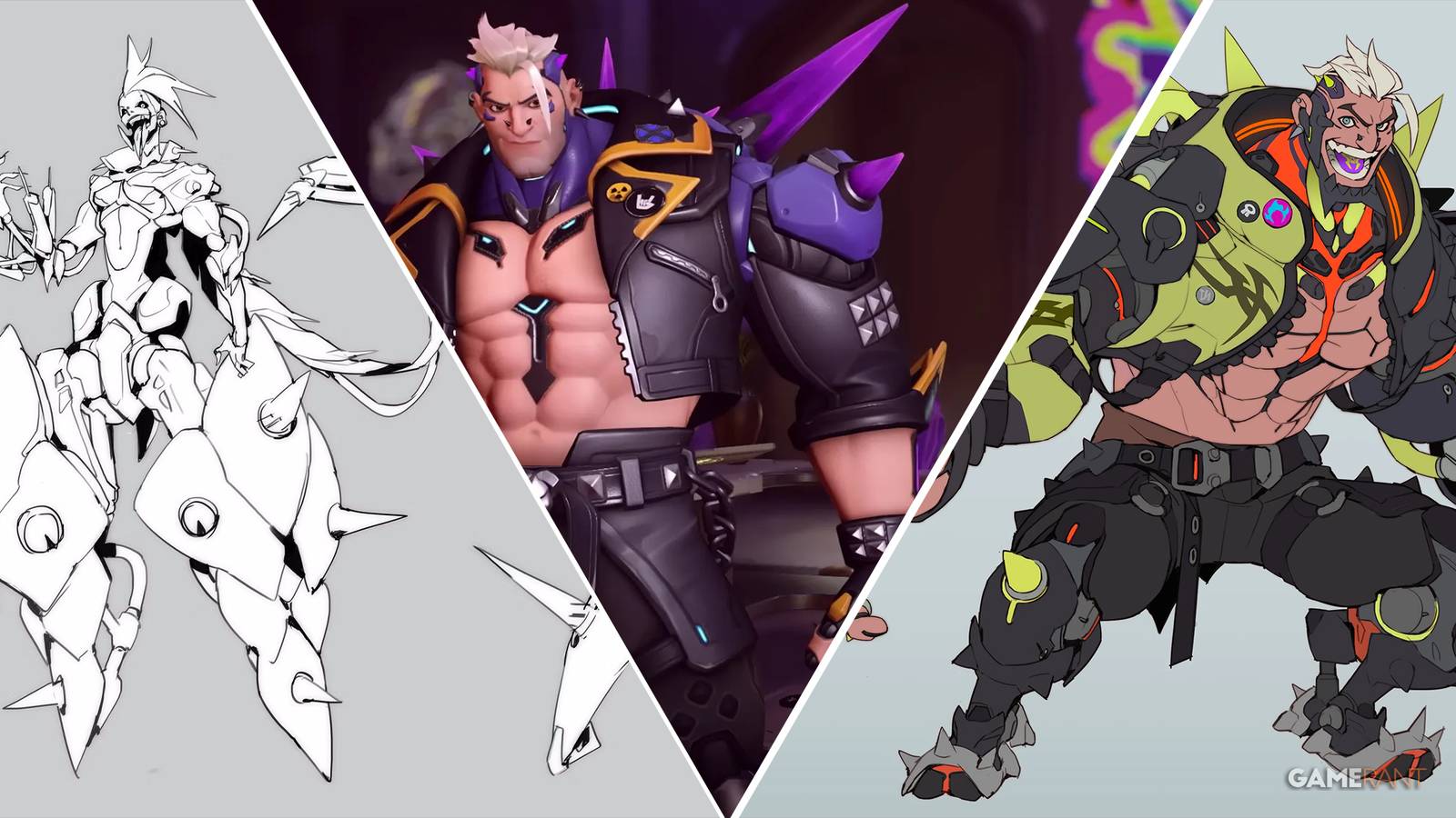 Overwatch 2 Hazard official and concept arts