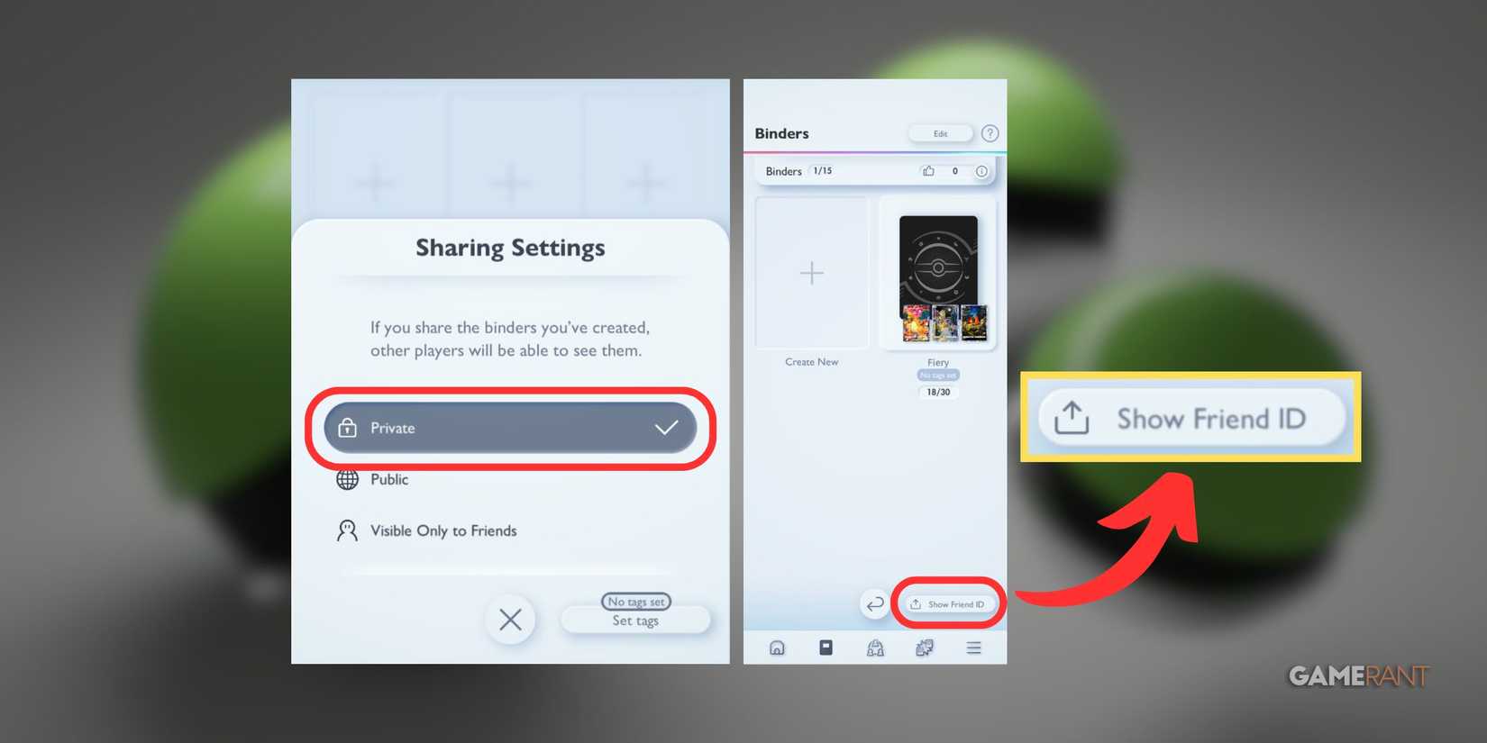 how to see friends' binders in pokemon tcg pocket.