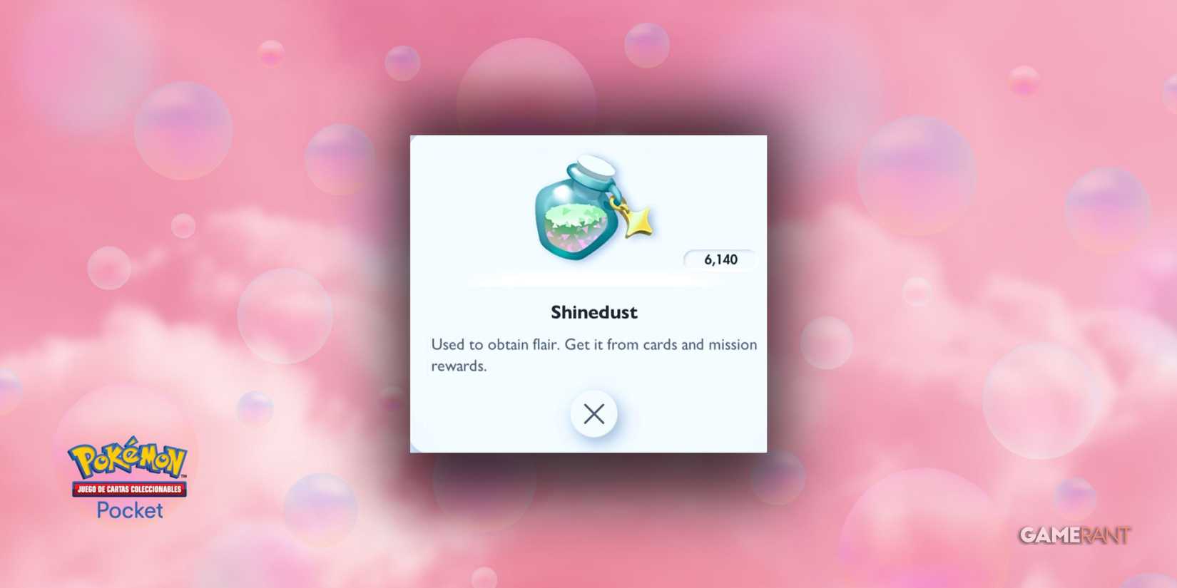 shinedust in pokemon tcg pocket.