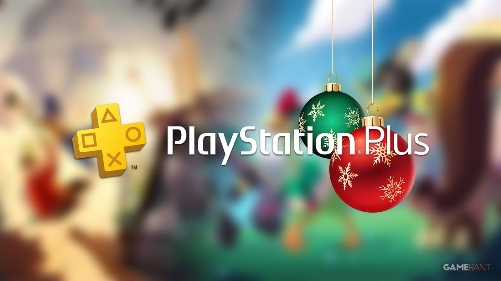 PS Plus Christmas baubles