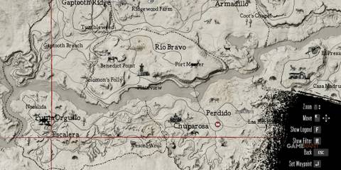 RDR - Escalera - Snake Location