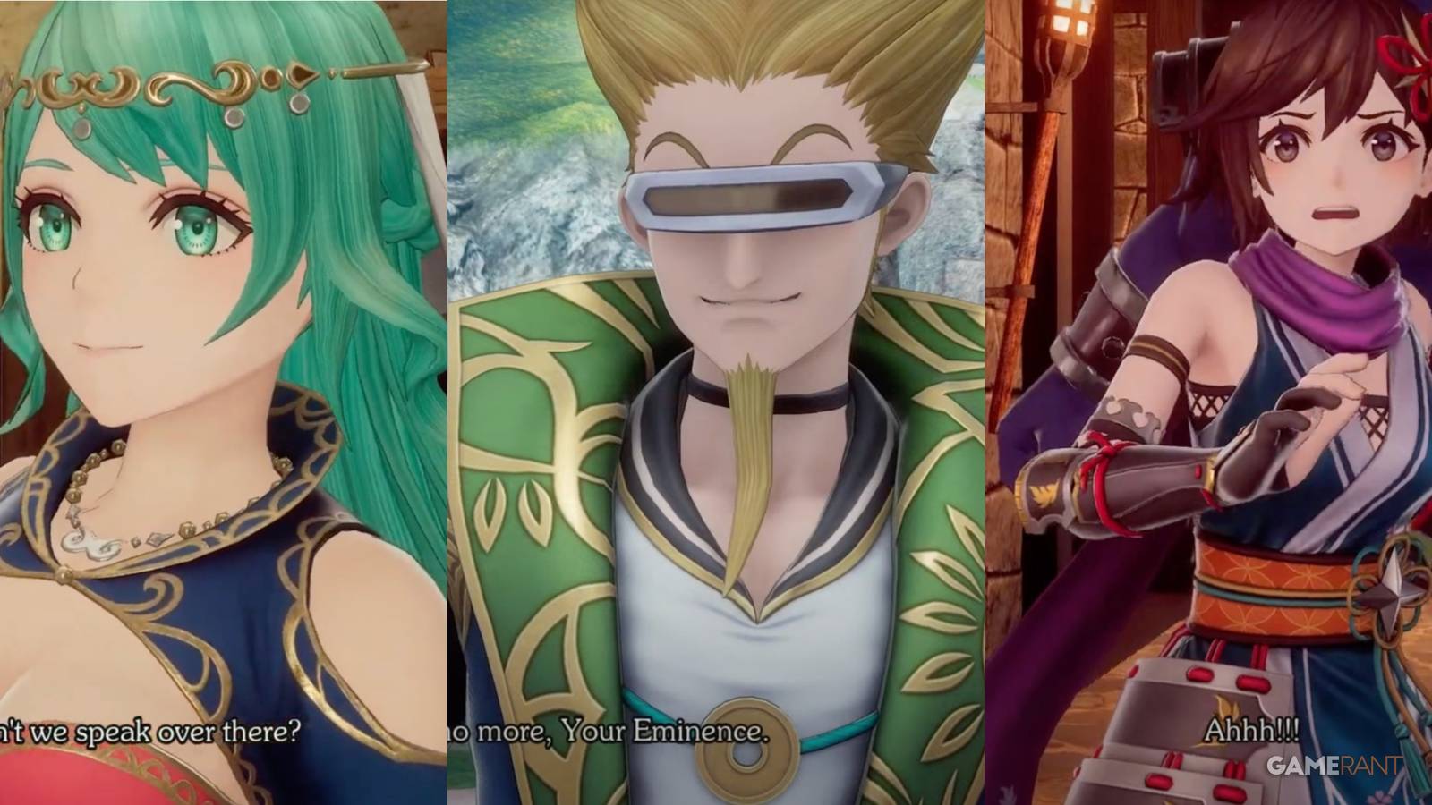 split image of the Dancer, Strategist, and Ninja in Romancing SaGa 2: Revenge Of The Seven