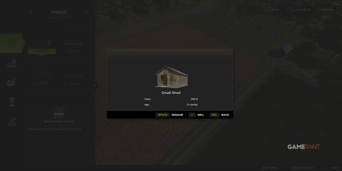 Selling Properties In Farming Simulator 25