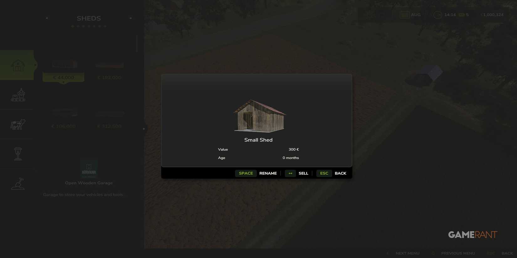 Selling Properties In Farming Simulator 25