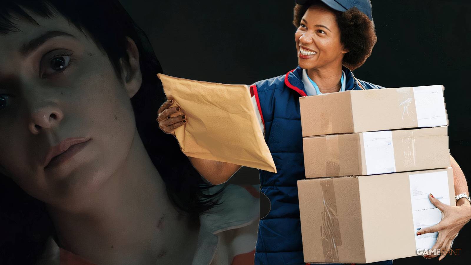 sofia falcone getting a letter in the penguin