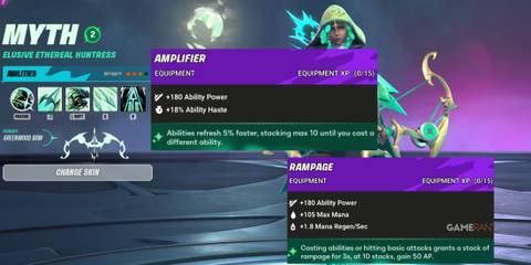 Supervive Myth Build Items Rampage & Amplifier