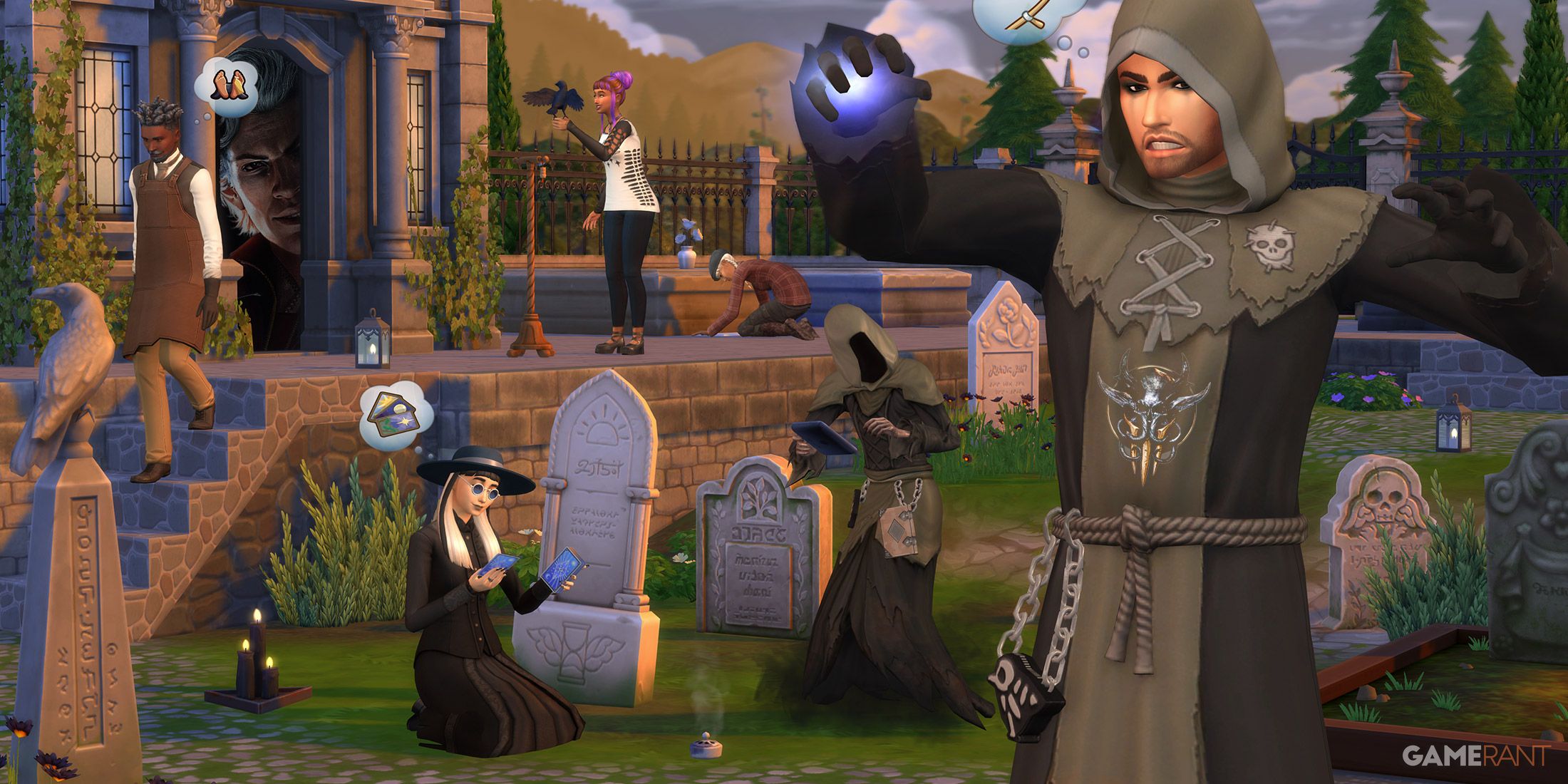 Explicación del huevo de Pascua de Baldurs Gate 3 de Los Sims 4