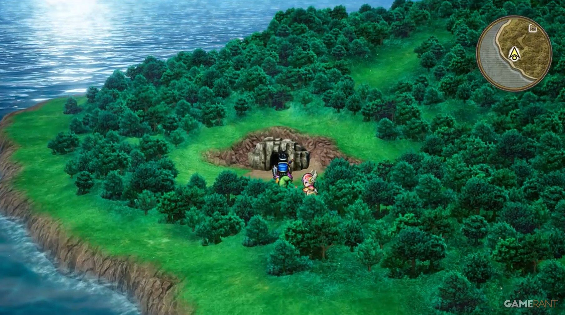 underground lake dq3