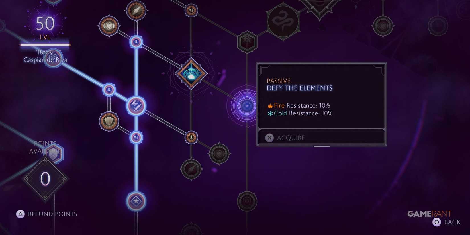 Defy The Elements passive in Dragon Age: The Veilguard