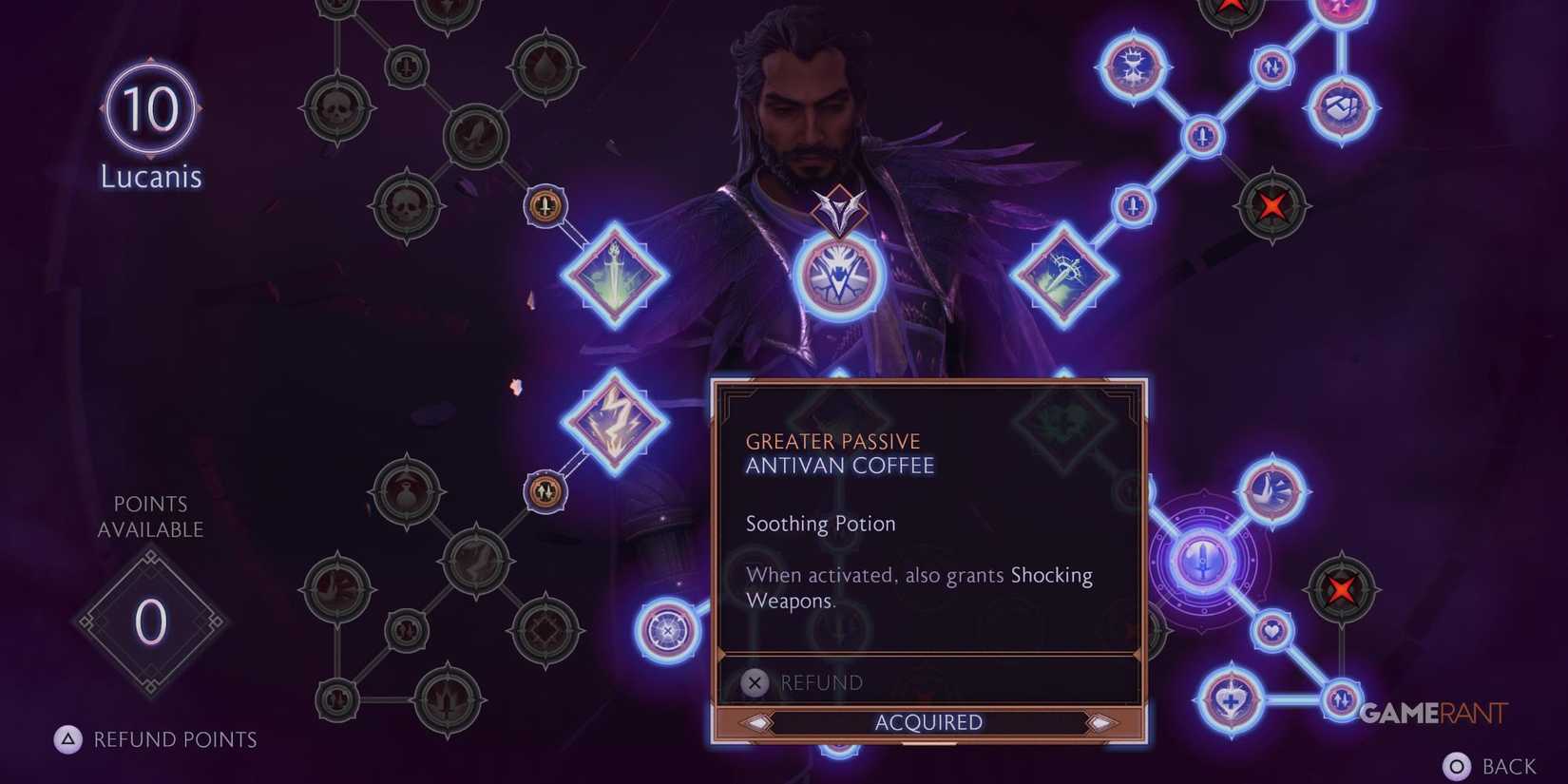 Antivan Coffee Greater Passive in Dragon Age: The Veilguard