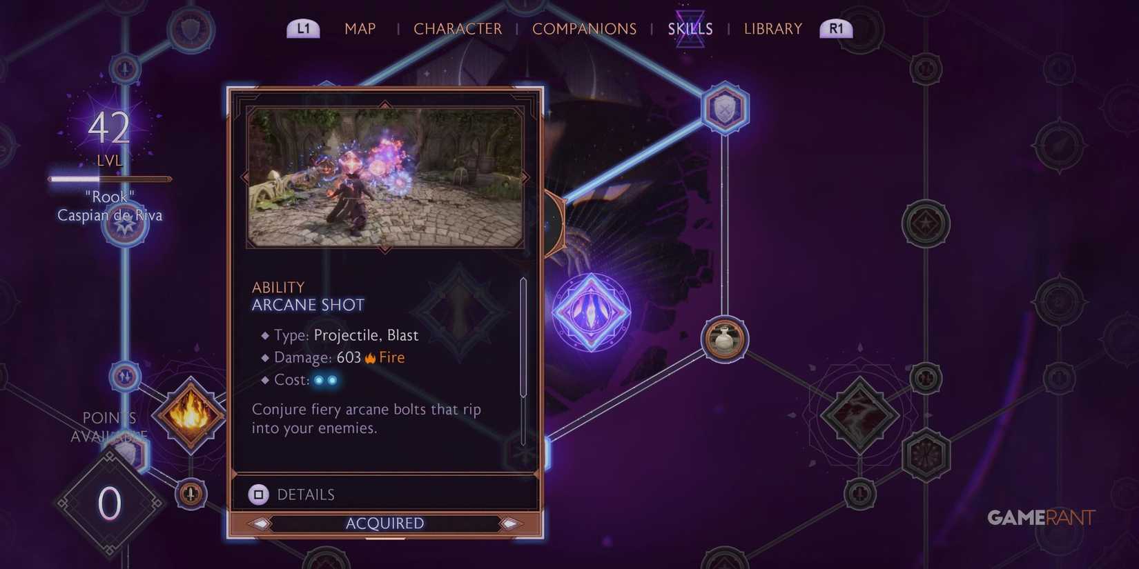 Arcane Shot ability in Dragon Age: The Veilguard