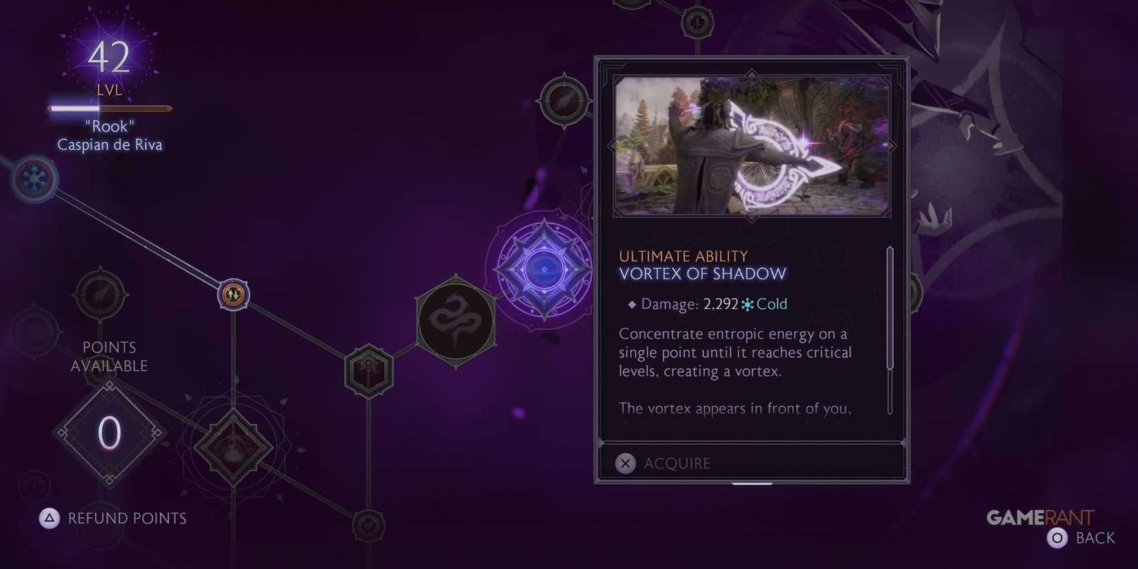 Vortext of Shadow ultimate in Dragon Age: The Veilguard