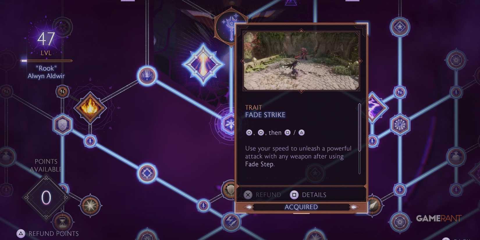 Fade Strike trait in Dragon Age: The Veilguard