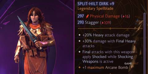 Split-Hilt Dirk in Dragon Age: The Veilguard