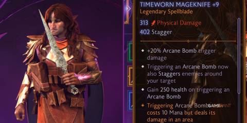 Timeworn Mageknife in Dragon Age: The Veilguard