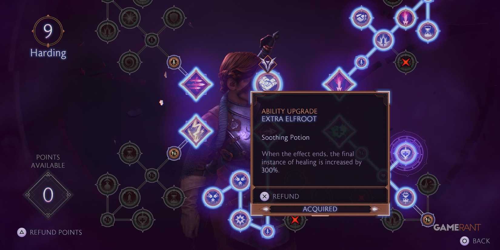 The Extra Elfroot ability upgrade in Dragon Age: The Veilguard