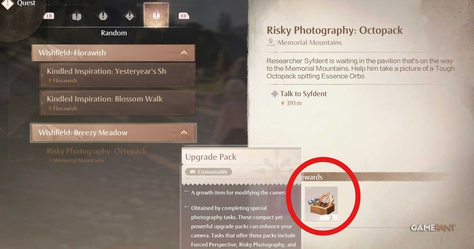 How to Upgrade the Camera in Infinity Nikki (Upgrade Packs)