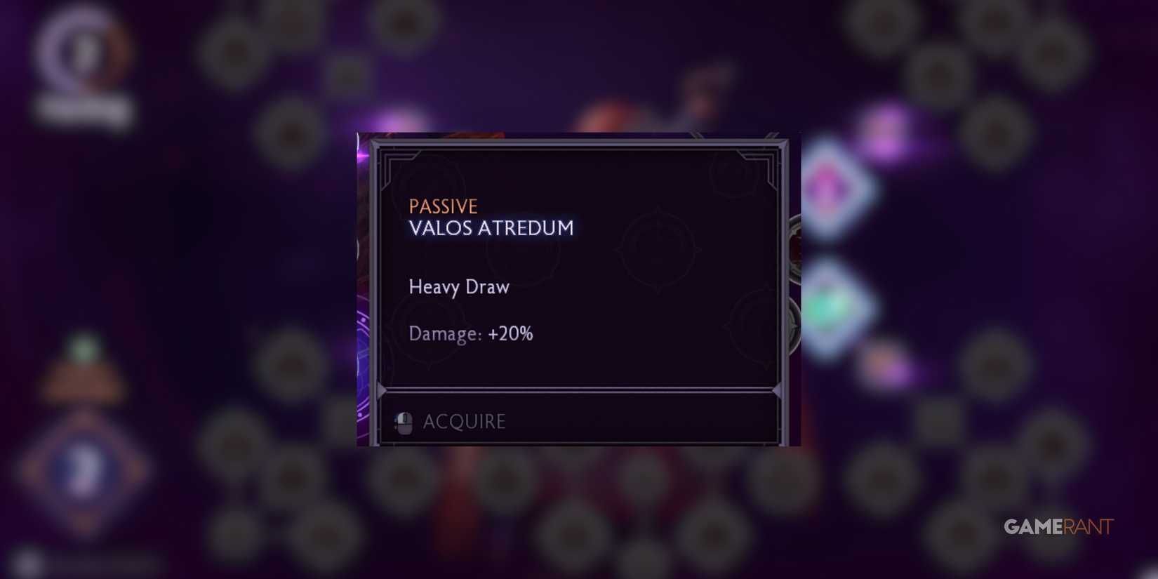 Valos Atredum passive ability increases Heavy Draw damage in Dragon Age The Veilguard