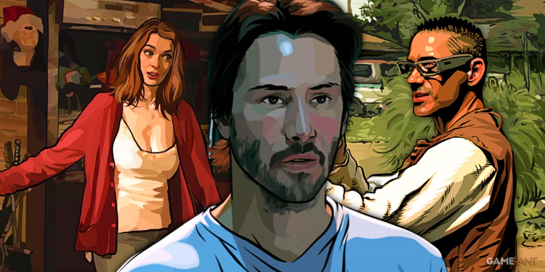 winona ryder, keanu reeves and robert downey jr. in a scanner darkly