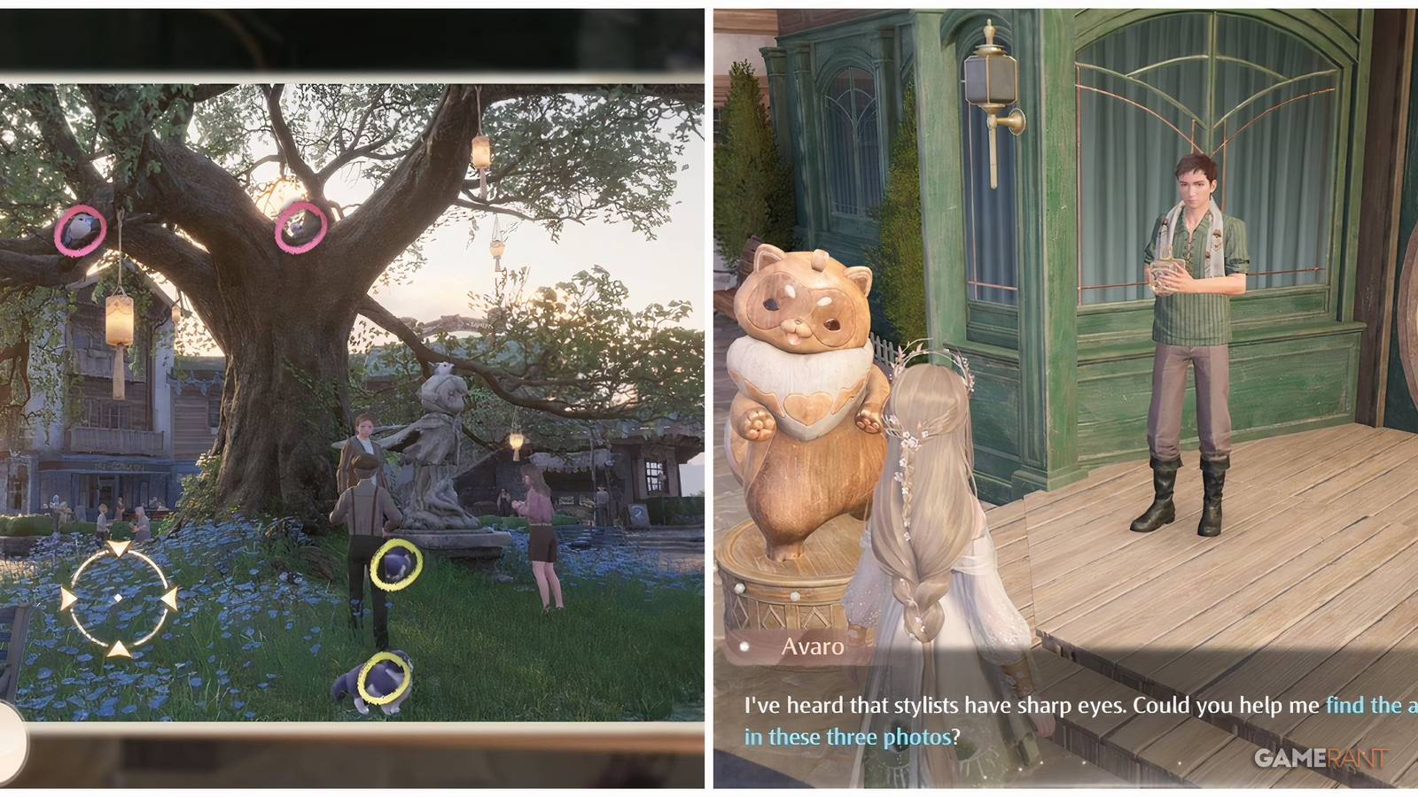 ambird shirtcat photo quest infinity nikki