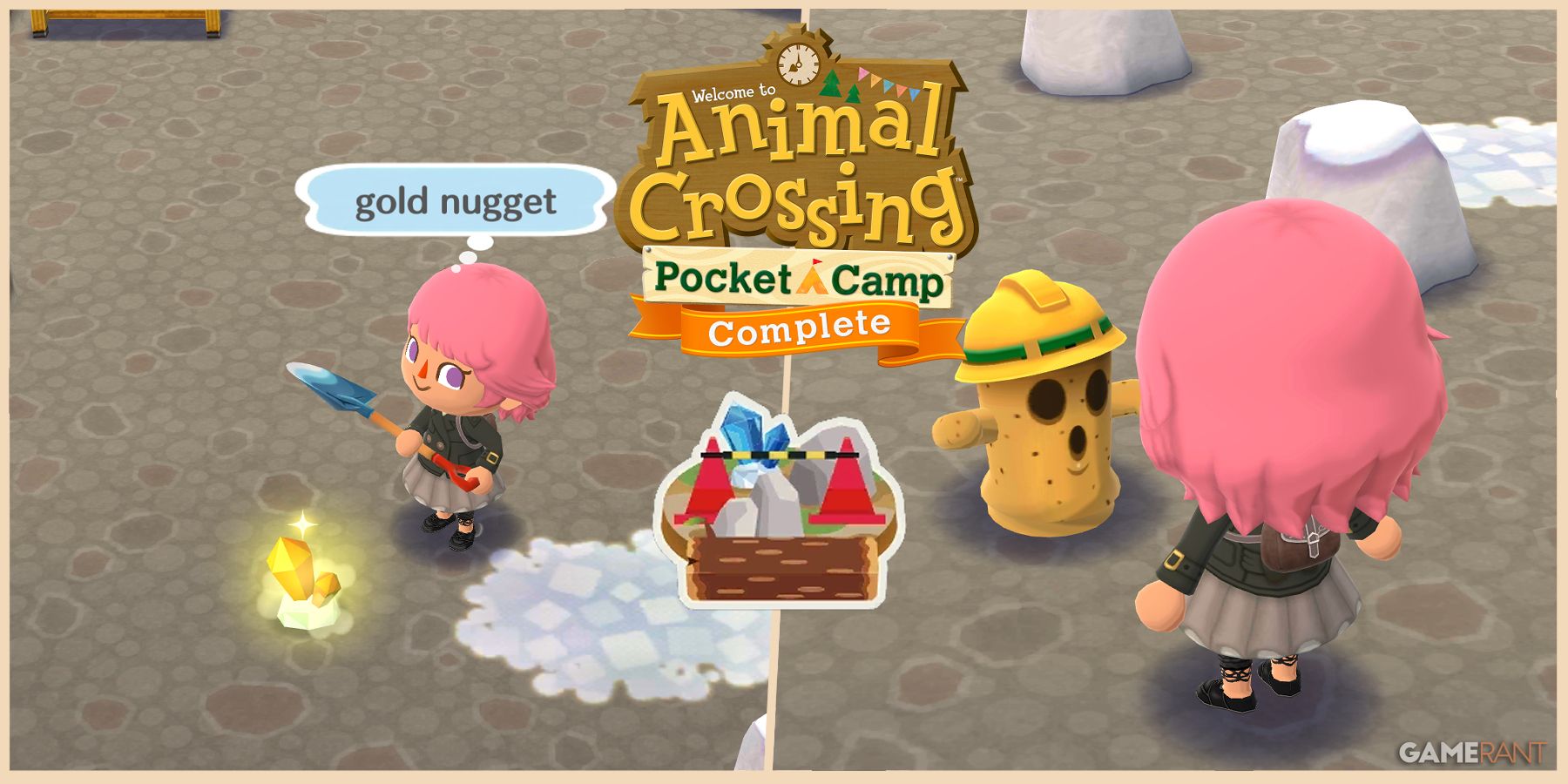 Карьер Shovelstrike в Animal Crossing: Pocket Camp Complete