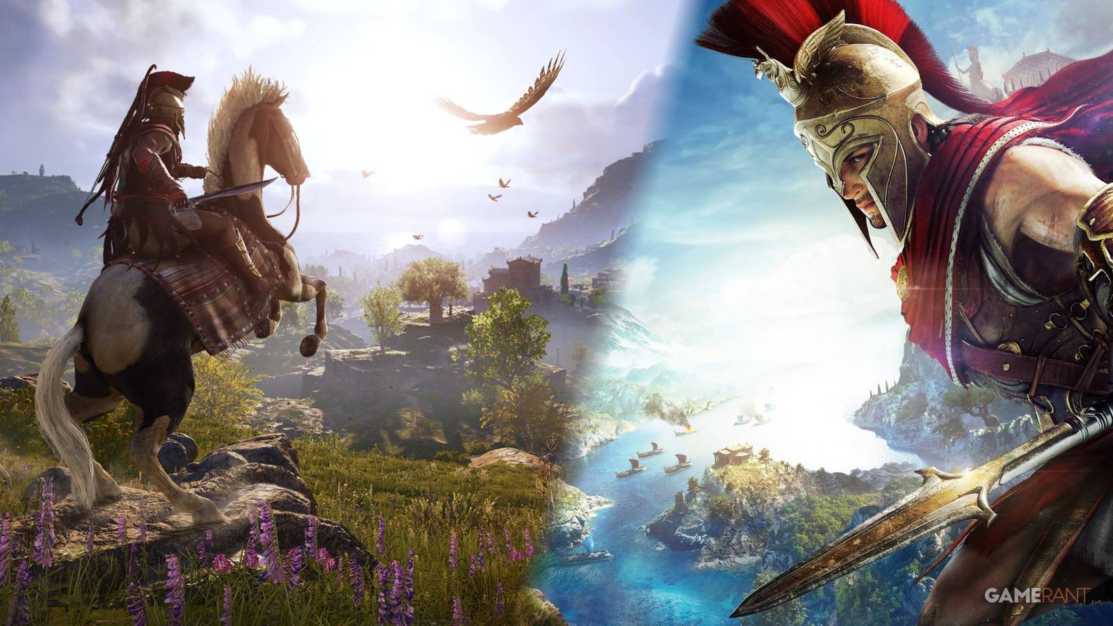 Featured image for Assassin's Creed Odyssey showcasing Alexios