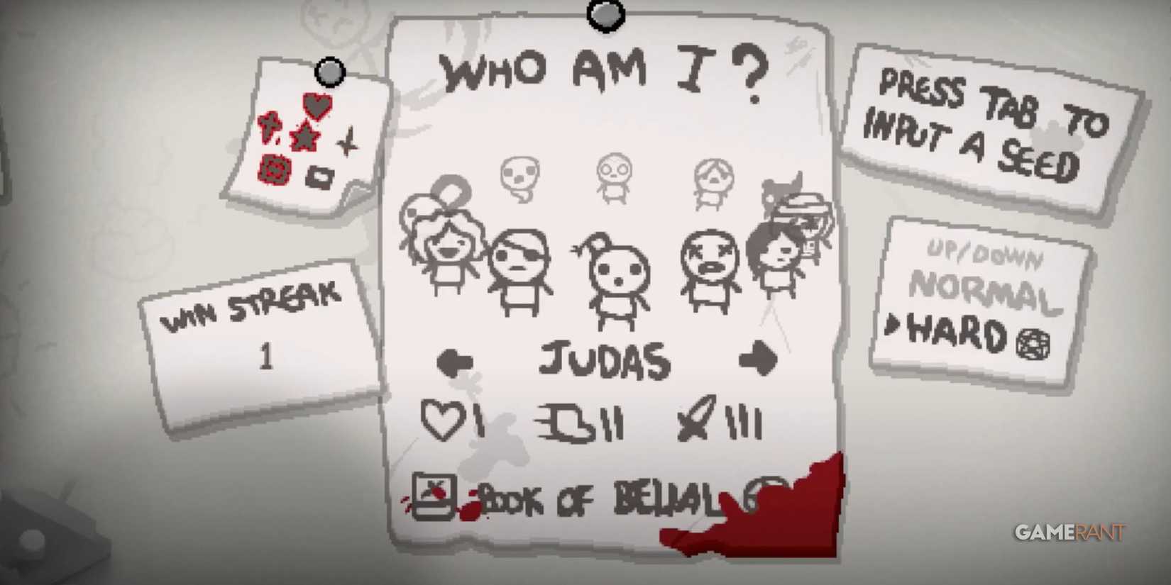 Judas in The Binding Of Isaac Rebirth