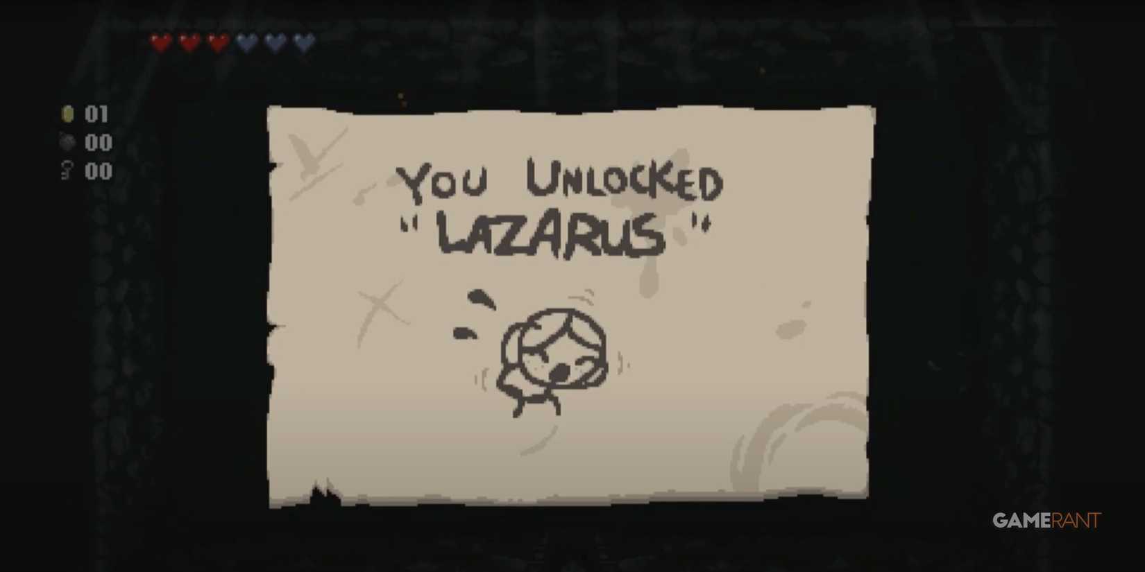 Lazarus in The Binding Of Isaac Rebirth