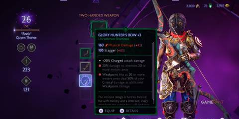 Glory Hunter's Bow in Dragon Age: The Veilguard