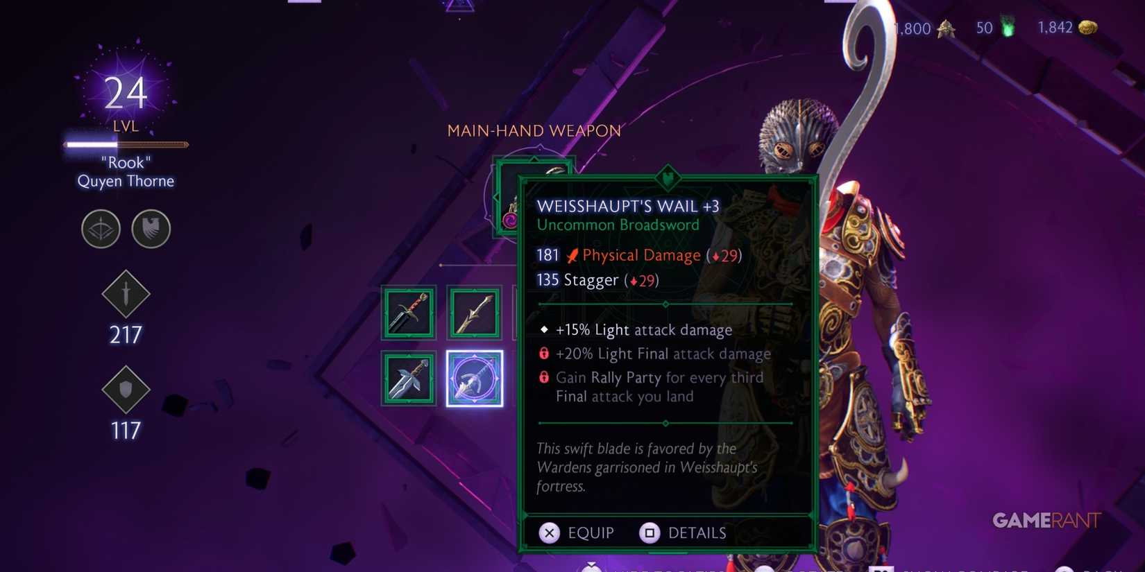 Weisshaupt's Wail in Dragon Age: The Veilguard