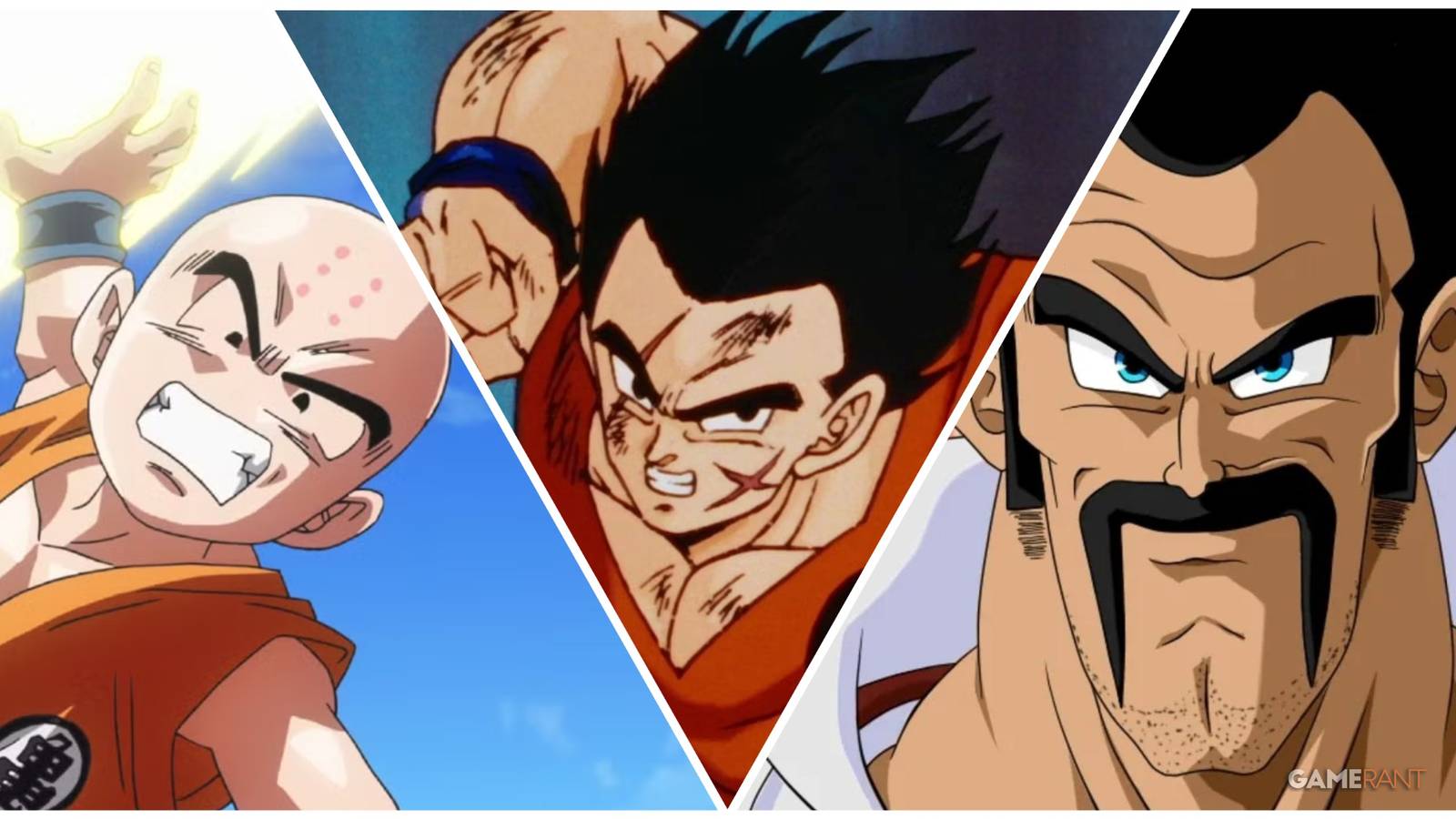 Dragon Ball Krillin, Yamcha, Mr Satan