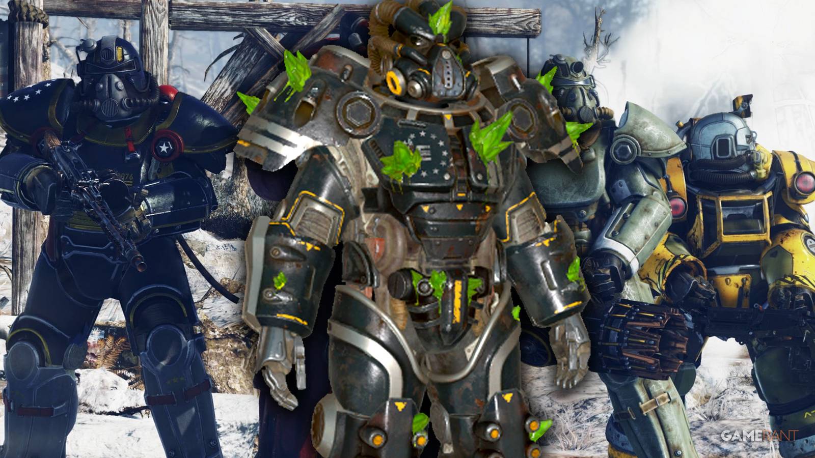 Fallout 76 Vulcan Power Armor Comparison