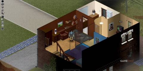 Gated community house in Muldraugh, a secure and resourceful base in Project Zomboid Build 42