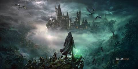 The cover image for Hogwarts Legacy