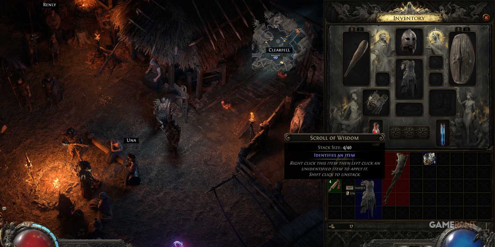 Identifying items before selling them in Path of Exile 2 is a smart beginner tip to maximize value in shops-1