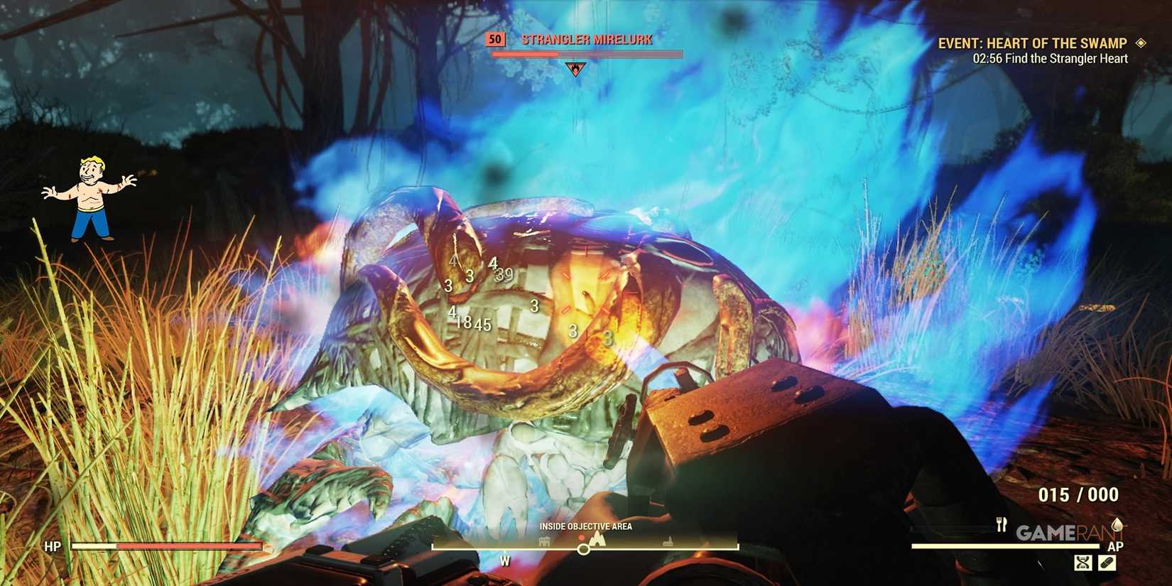 Killing A Mirelurk In Fallout 76