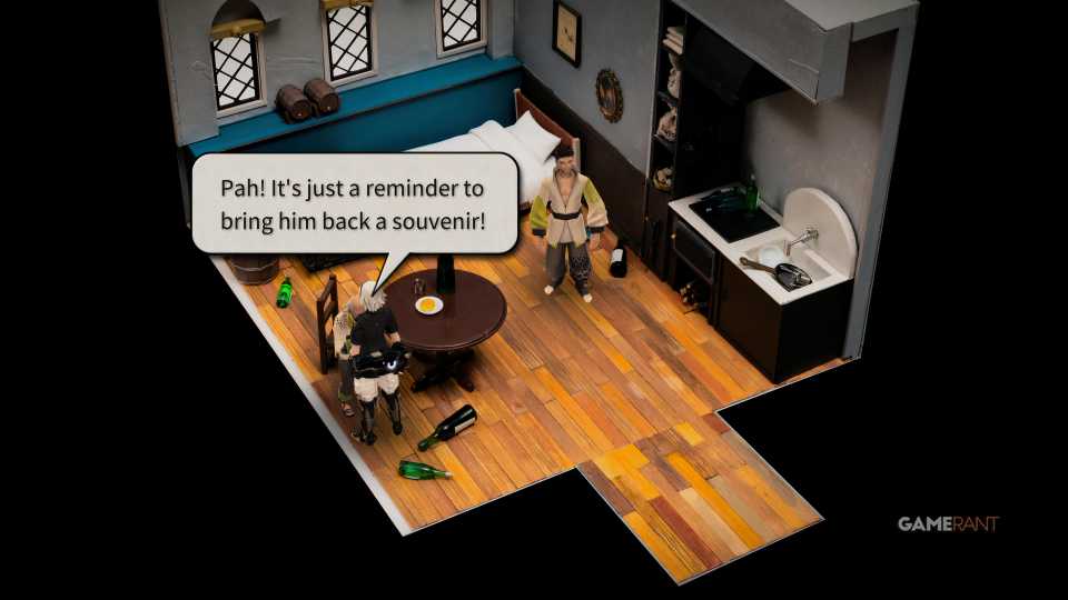 Letter to a Friend Side Quest In Fantasian Neo Dimension 10