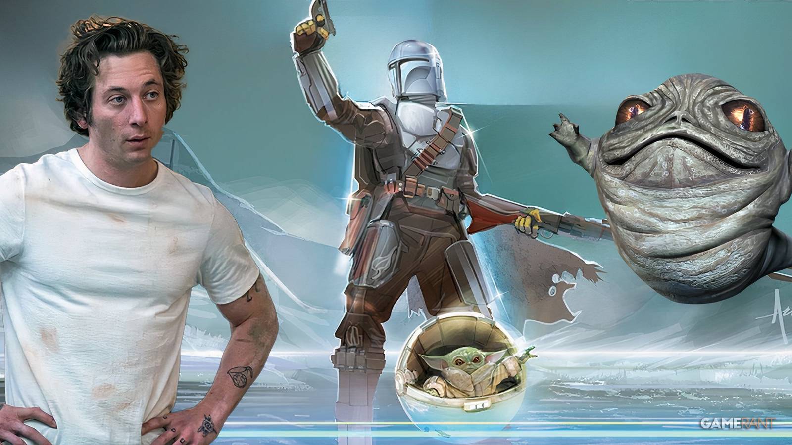 Mandalorian and Grogu Jeremy Allen White Rotta the Hutt