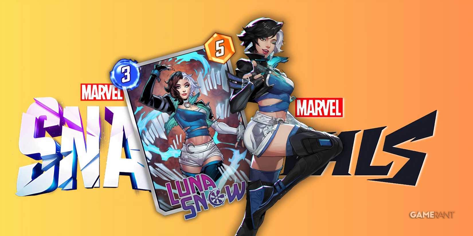 luna snow in marvel snap and marvel rivals.