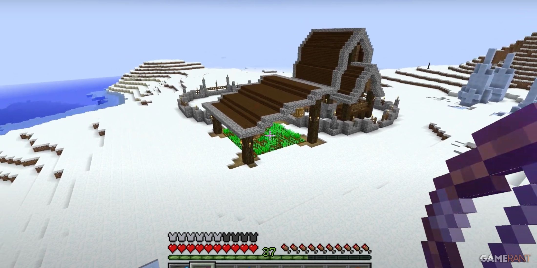 How To Survive Snow Biomes In Minecraft